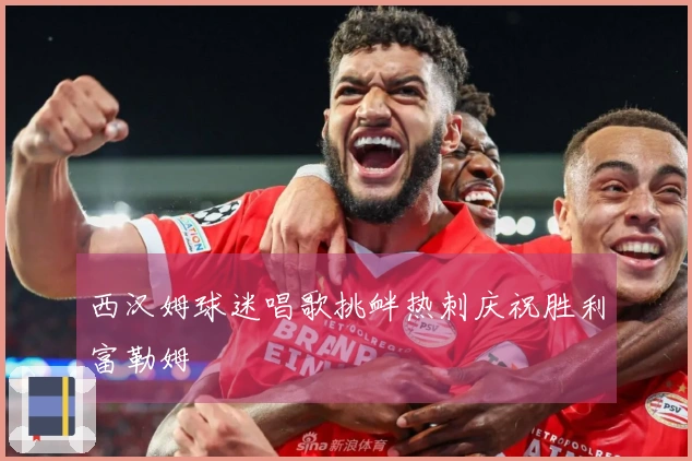 西汉姆球迷唱歌挑衅热刺庆祝胜利富勒姆